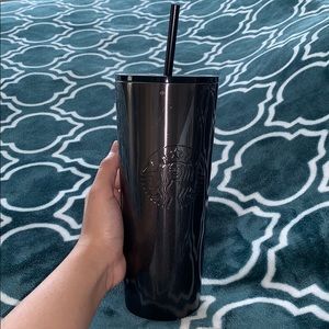 Black Glitter Starbucks Cup